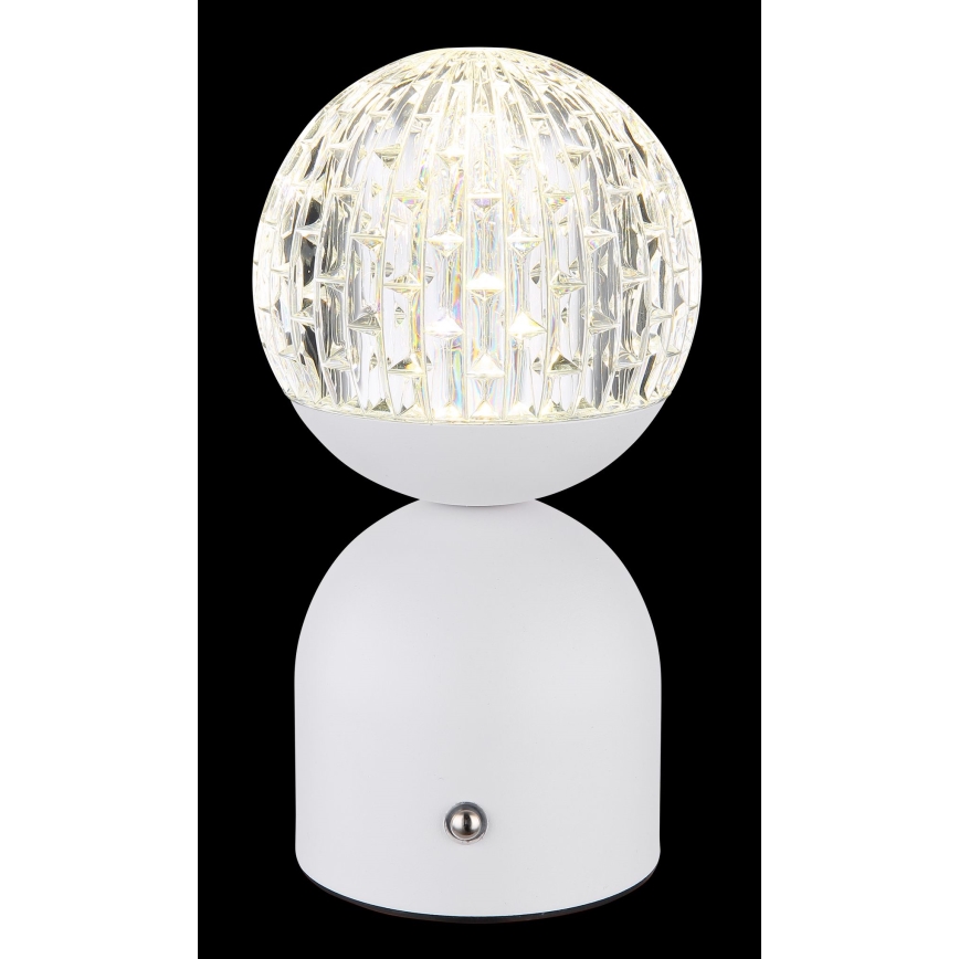 Globo - Lámpara de mesa regulable LED táctil LED/2W/5V 2700/4000/65000K 1800 mAh blanco