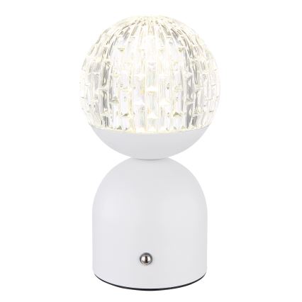 Globo - Lámpara de mesa regulable LED táctil LED/2W/5V 2700/4000/65000K 1800 mAh blanco