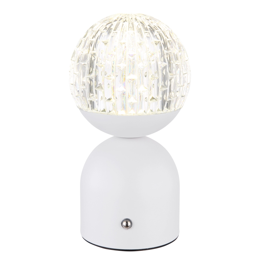 Globo - Lámpara de mesa regulable LED táctil LED/2W/5V 2700/4000/65000K 1800 mAh blanco