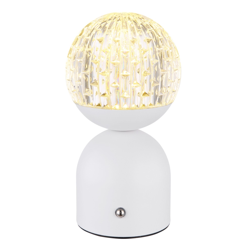 Globo - Lámpara de mesa regulable LED táctil LED/2W/5V 2700/4000/65000K 1800 mAh blanco