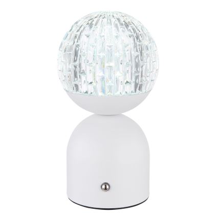 Globo - Lámpara de mesa regulable LED táctil LED/2W/5V 2700/4000/65000K 1800 mAh blanco