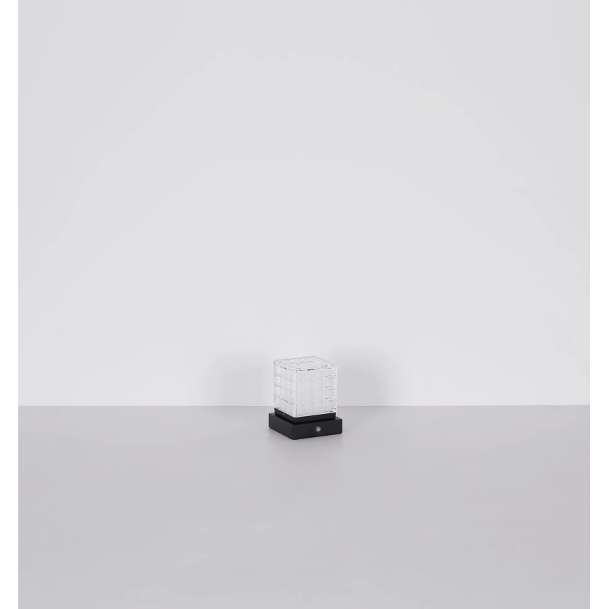 Globo - Lámpara de mesa regulable LED táctil LED/2,5W/3,7V 2700K/4000K/6500K 1800 mAh USB negro