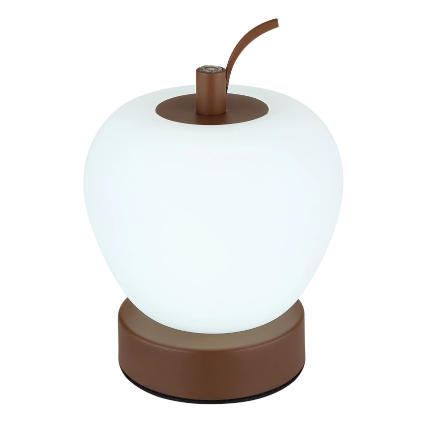 Globo - Lámpara de mesa regulable LED táctil LED/2W/3,7V 2700K/4000K/6500K 1200 mAh USB marrón