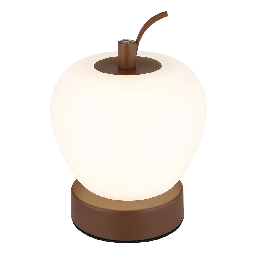 Globo - Lámpara de mesa regulable LED táctil LED/2W/3,7V 2700K/4000K/6500K 1200 mAh USB marrón