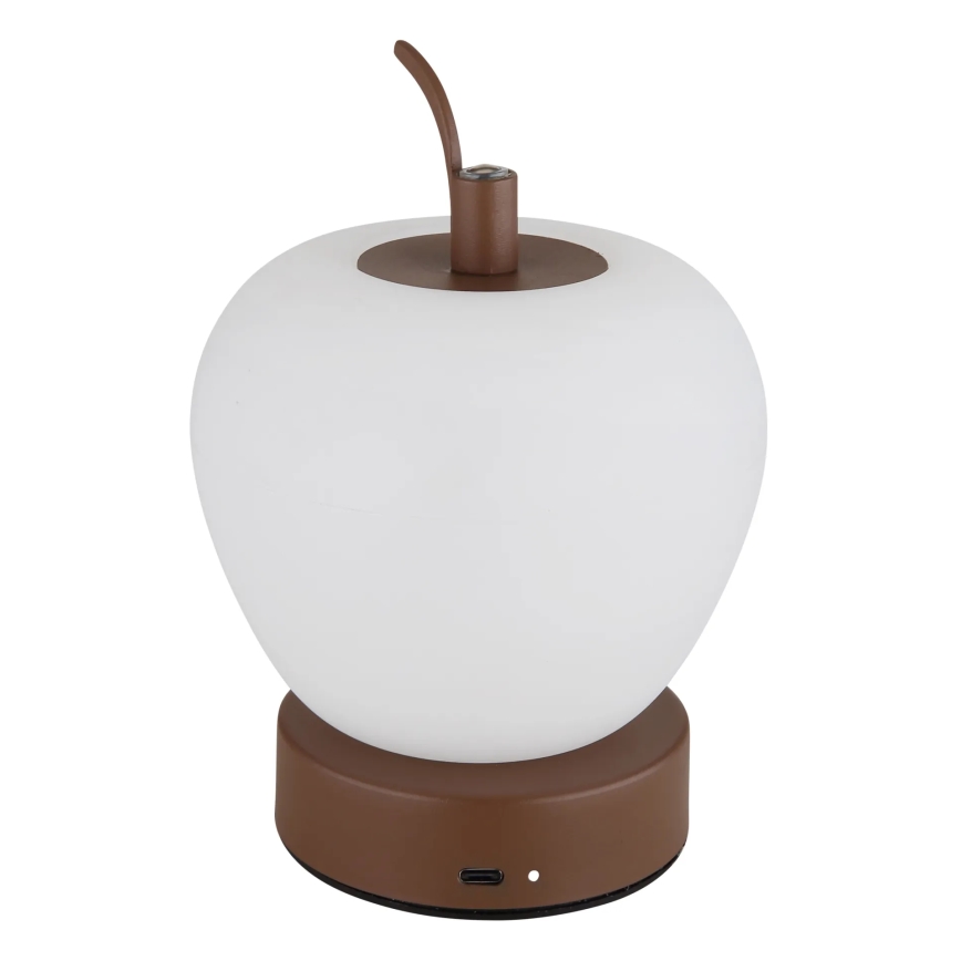 Globo - Lámpara de mesa regulable LED táctil LED/2W/3,7V 2700K/4000K/6500K 1200 mAh USB marrón