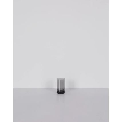 Globo - LED Lámpara de mesa táctil recargable y regulable para exteriores LED/2W/3,7V 2700/4000/6500K 1200mAh IP44 gris