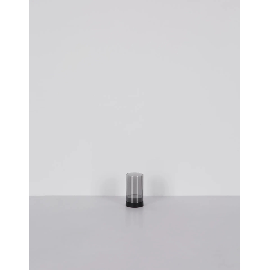 Globo - LED Lámpara de mesa táctil recargable y regulable para exteriores LED/2W/3,7V 2700/4000/6500K 1200mAh IP44 gris