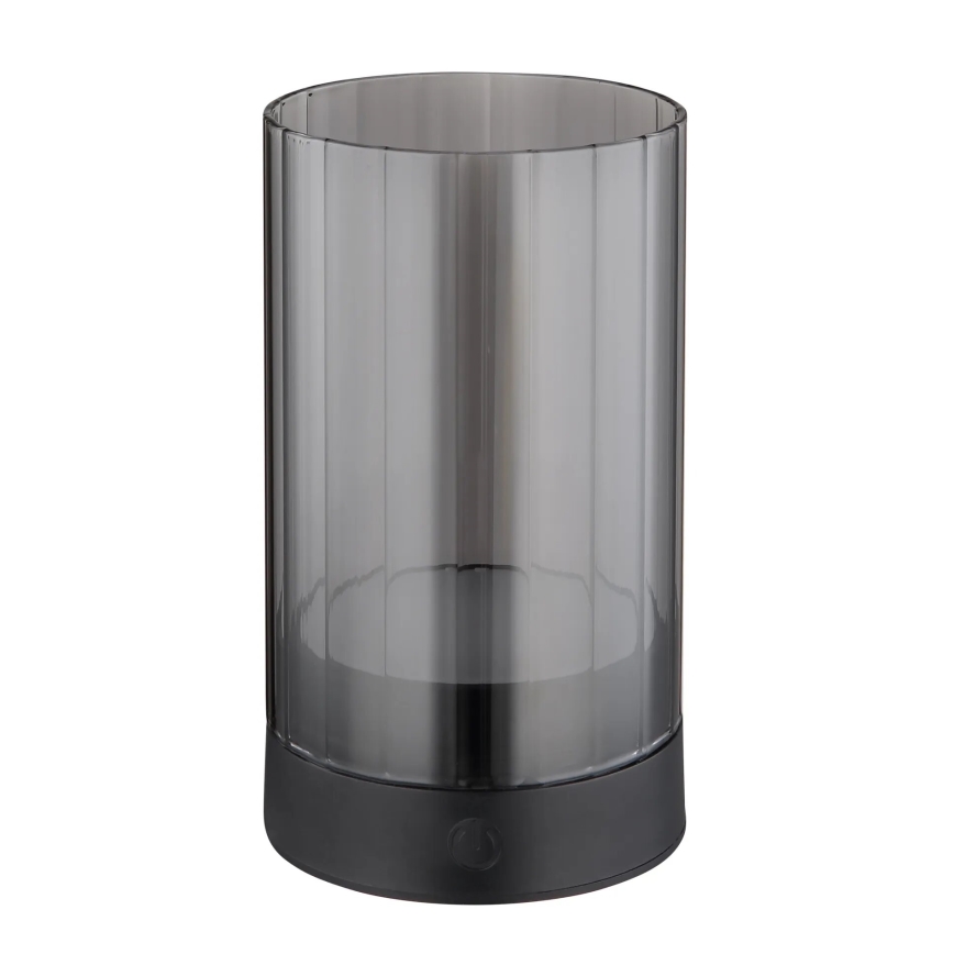 Globo - LED Lámpara de mesa táctil recargable y regulable para exteriores LED/2W/3,7V 2700/4000/6500K 1200mAh IP44 gris