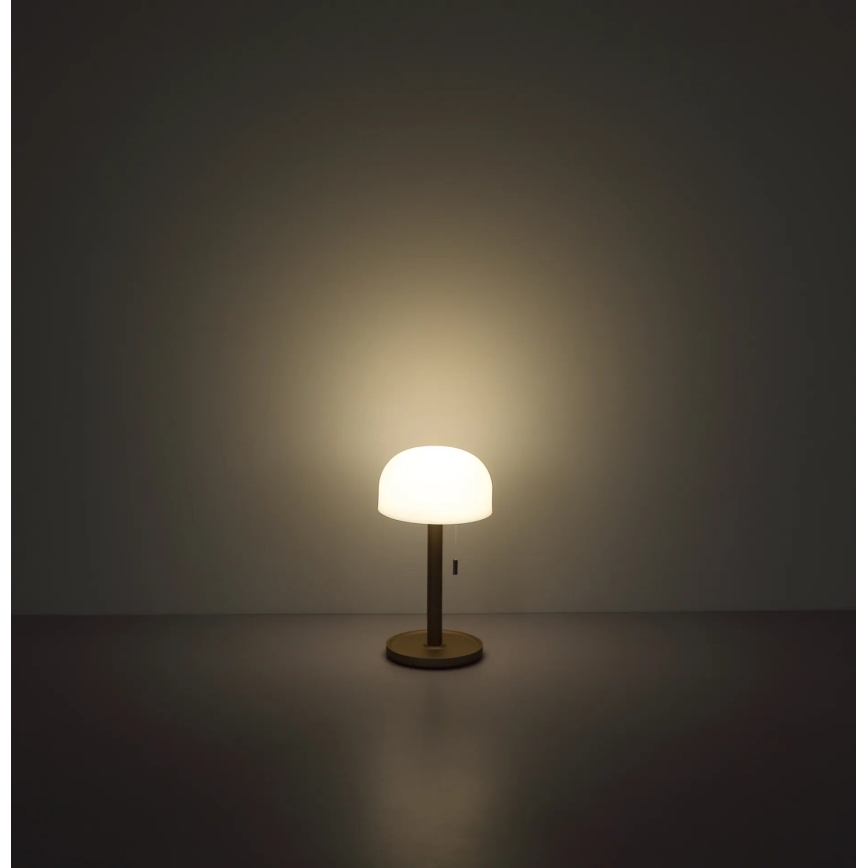 Globo - LED Lámpara de mesa recargable LED/1,5W/3,7V 3000/4200/6000K 1800mAh marrón
