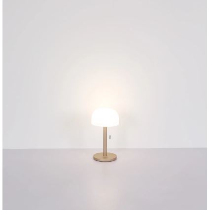 Globo - LED Lámpara de mesa recargable LED/1,5W/3,7V 3000/4200/6000K 1800mAh marrón