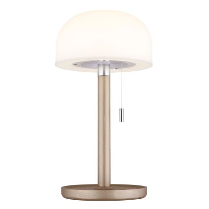 Globo - LED Lámpara de mesa recargable LED/1,5W/3,7V 3000/4200/6000K 1800mAh marrón