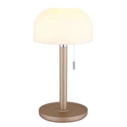 Globo - LED Lámpara de mesa recargable LED/1,5W/3,7V 3000/4200/6000K 1800mAh marrón