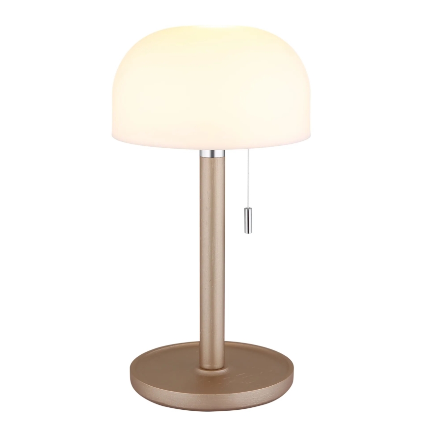 Globo - LED Lámpara de mesa recargable LED/1,5W/3,7V 3000/4200/6000K 1800mAh marrón