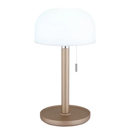 Globo - LED Lámpara de mesa recargable LED/1,5W/3,7V 3000/4200/6000K 1800mAh marrón