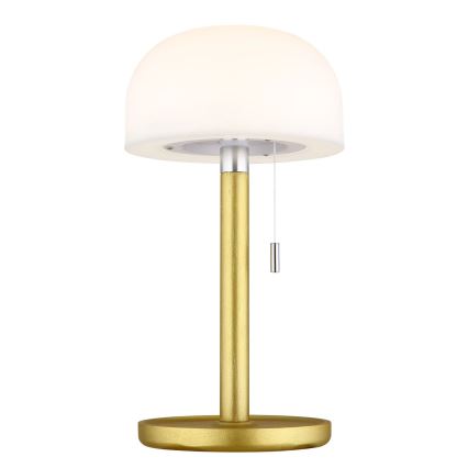 Globo - LED Lámpara de mesa recargable LED/1,5W/3,7V 3000/4200/6000K 1800mAh latón