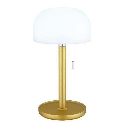 Globo - LED Lámpara de mesa recargable LED/1,5W/3,7V 3000/4200/6000K 1800mAh latón