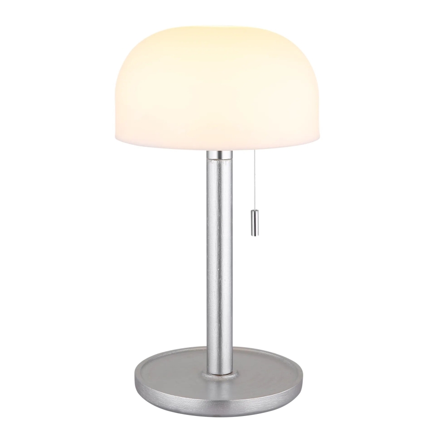 Globo - LED Lámpara de mesa recargable LED/1,5W/3,7V 3000/4200/6000K 1800mAh plata