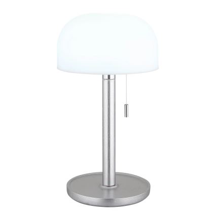 Globo - LED Lámpara de mesa recargable LED/1,5W/3,7V 3000/4200/6000K 1800mAh plata