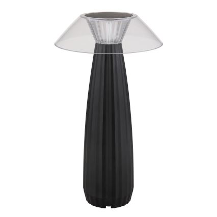 Globo - LED Lámpara de mesa táctil recargable y regulable LED/1W/3,7V 3000K 1200mAh negro