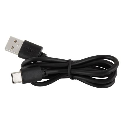 Globo - LED Lámpara de mesa táctil recargable y regulable LED/1W/3,7V 3000K 1200mAh negro