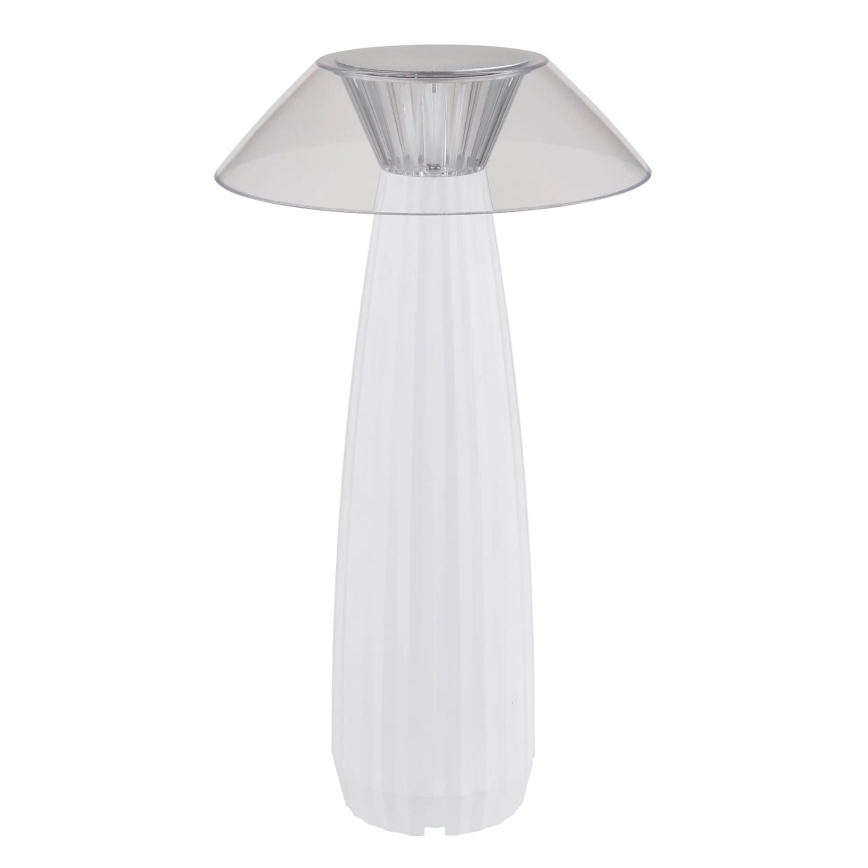 Globo - LED Lámpara de mesa táctil recargable y regulable LED/1W/3,7V 3000K 1200mAh blanco