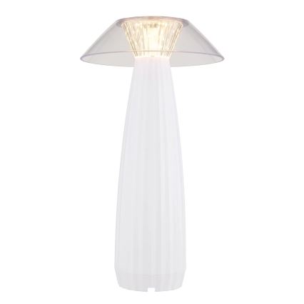 Globo - LED Lámpara de mesa táctil recargable y regulable LED/1W/3,7V 3000K 1200mAh blanco