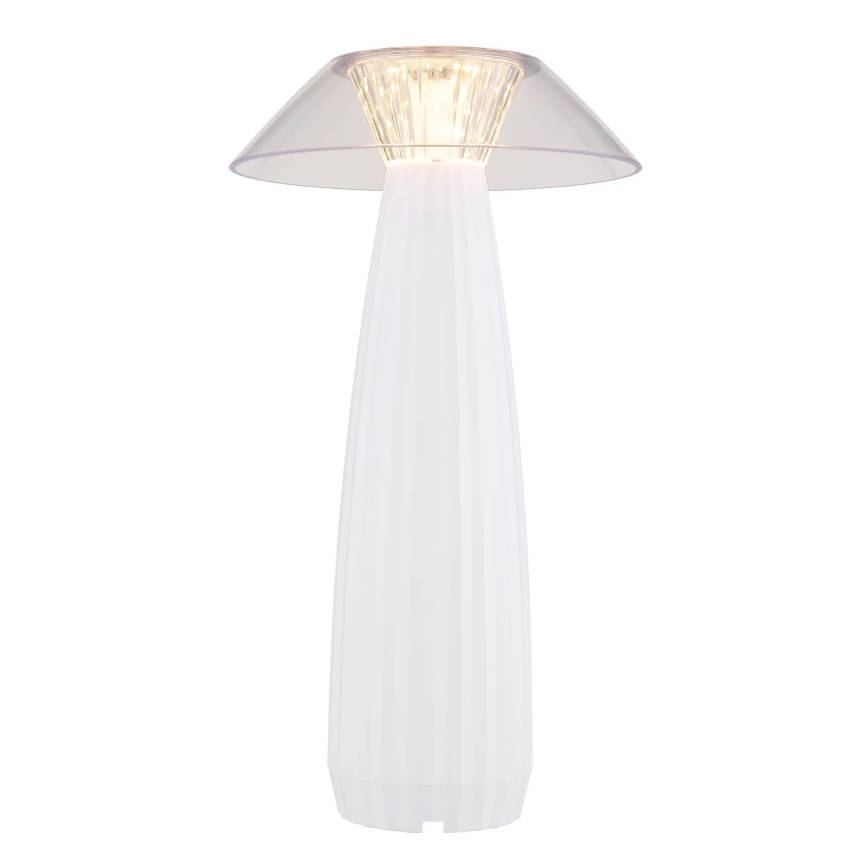 Globo - LED Lámpara de mesa táctil recargable y regulable LED/1W/3,7V 3000K 1200mAh blanco