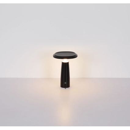 Globo 21022 - Lámpara de mesa LED recargable y regulable BOWIE LED/1,2W/3,7V 1500mAh 3000K