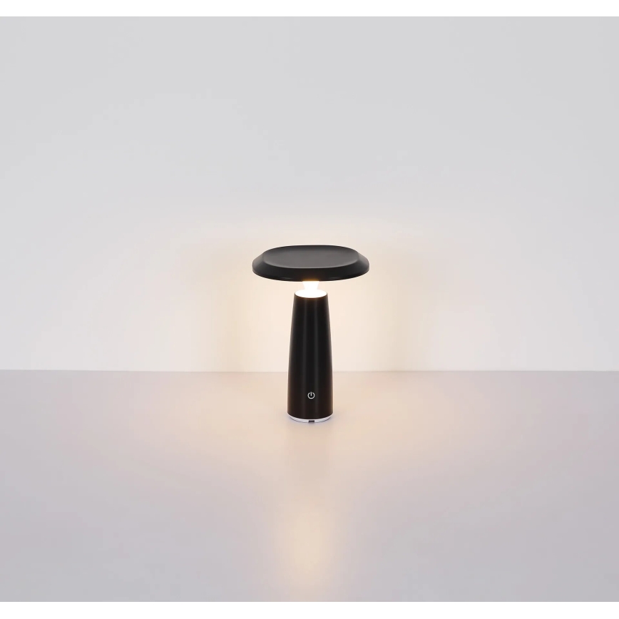 Globo 21022 - Lámpara de mesa LED recargable y regulable BOWIE LED/1,2W/3,7V 1500mAh 3000K