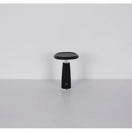 Globo 21022 - Lámpara de mesa LED recargable y regulable BOWIE LED/1,2W/3,7V 1500mAh 3000K