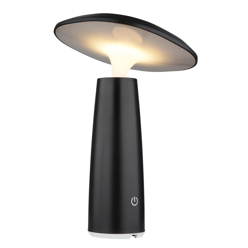 Globo 21022 - Lámpara de mesa LED recargable y regulable BOWIE LED/1,2W/3,7V 1500mAh 3000K