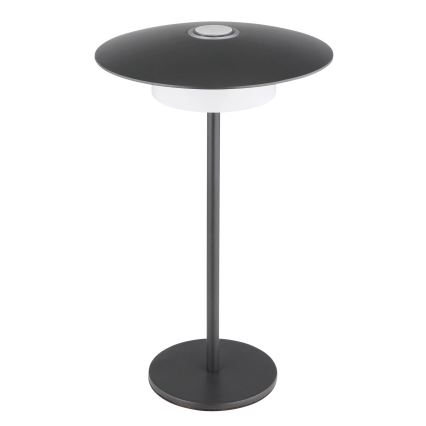 Globo - Lámpara de mesa LED recargable de exterior LED/3W/3,7V 1800/2700/3000K IP44 1800 mAh gris
