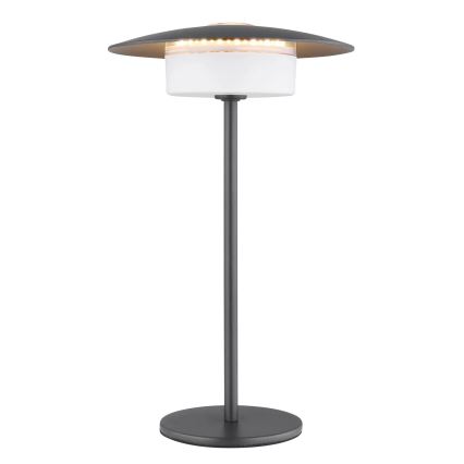 Globo - Lámpara de mesa LED recargable de exterior LED/3W/3,7V 1800/2700/3000K IP44 1800 mAh gris