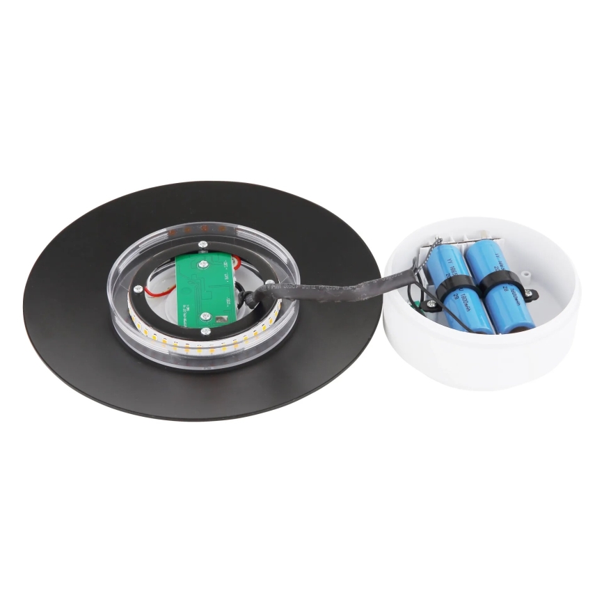 Globo - Lámpara de mesa LED recargable de exterior LED/3W/3,7V 1800/2700/3000K IP44 1800 mAh gris