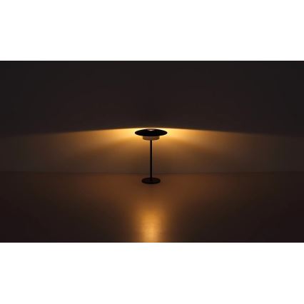 Globo - LED Lámpara de mesa táctil recargable para exteriores LED/3W/3,7V 1800/2700/3000K IP44 1800 mAh negro