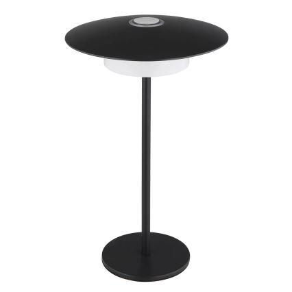 Globo - LED Lámpara de mesa táctil recargable para exteriores LED/3W/3,7V 1800/2700/3000K IP44 1800 mAh negro