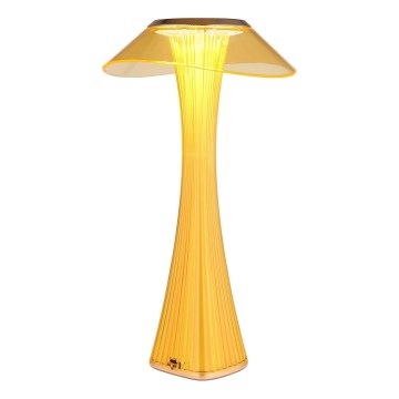 Globo 21025A - Lámpara de mesa LED recargable y regulable AMBRA LED/2,5W/3,7V 2700K/4500K/6500K dorado