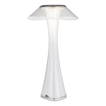 Globo 21025C - Lámpara de mesa LED recargable y regulable AMBRA LED/2,5W/3,7V 2700K/4500K/6500K blanco