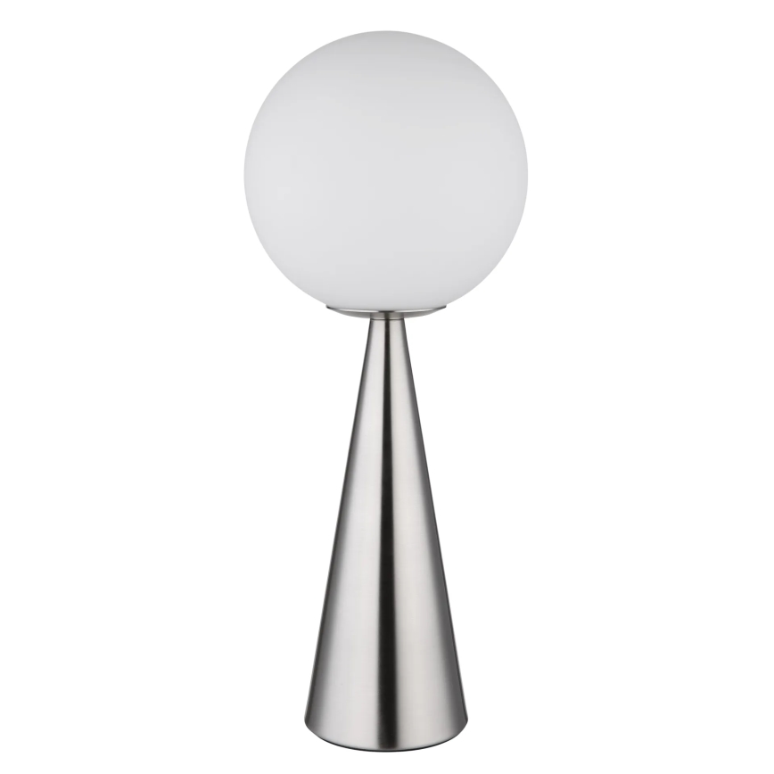 Globo - Lámpara de mesa 1xE27/40W/230V cromo mate