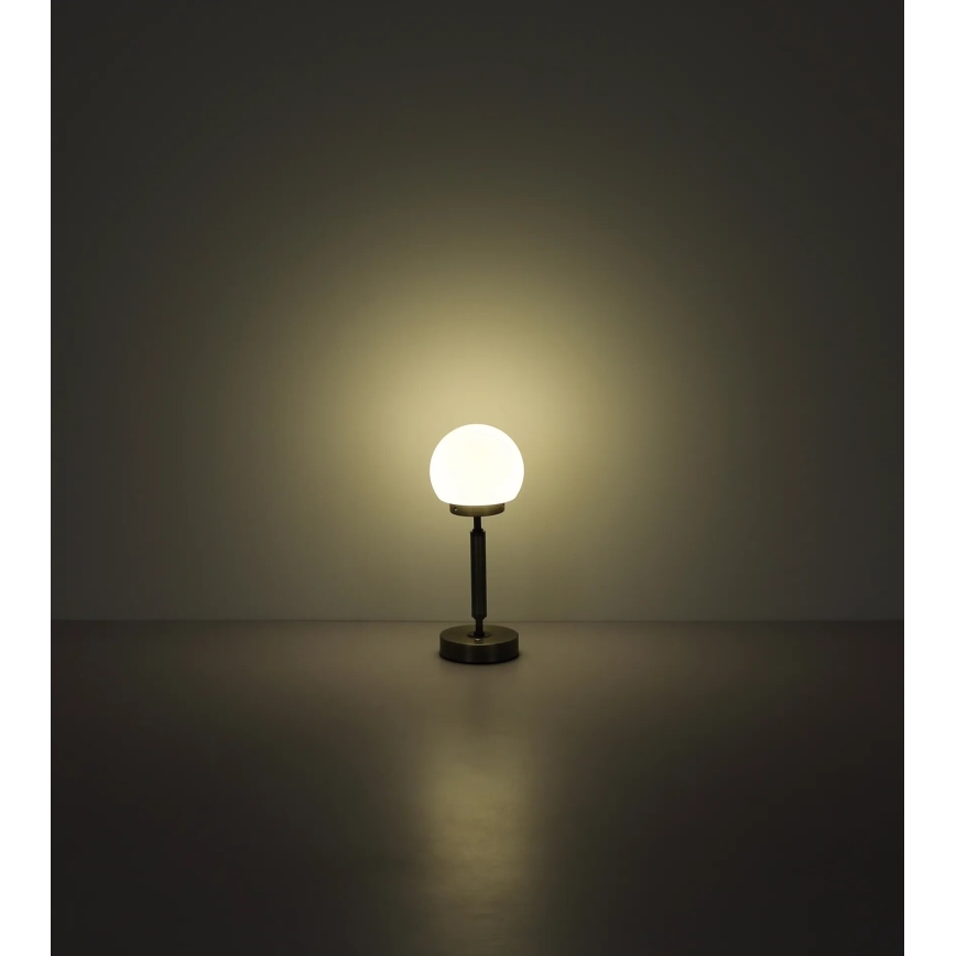 Globo - LED Lámpara de mesa táctil recargable y regulable LED/2,5W/5V 1800mAh 2700/4000/6500K antracita