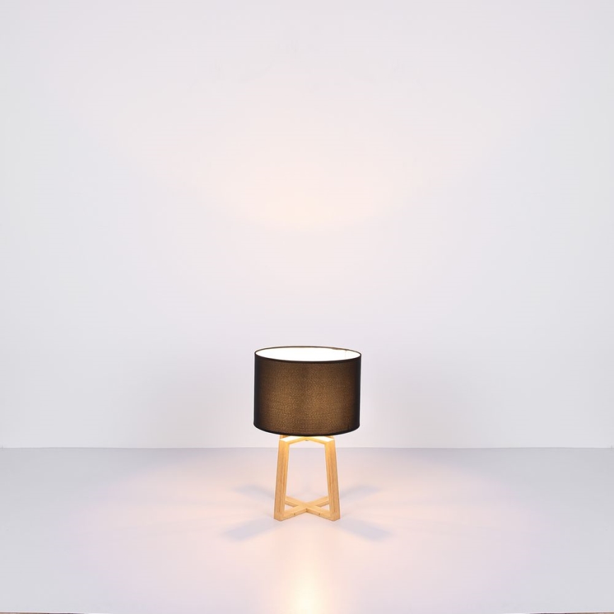 Globo - Lámpara de mesa 1xE14/40W/230V marrón