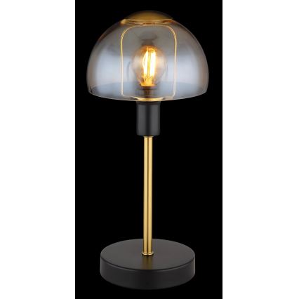 Globo - Mesa táctil lámpara 1xE14/25W/230V negro/dorado