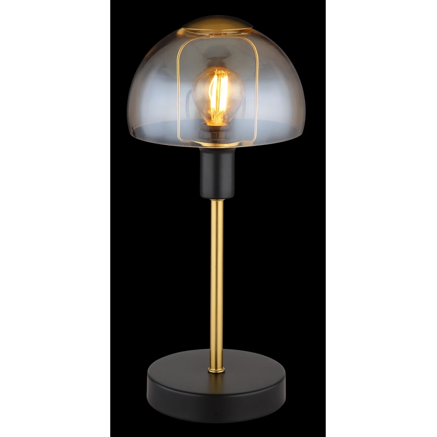 Globo - Mesa táctil lámpara 1xE14/25W/230V negro/dorado