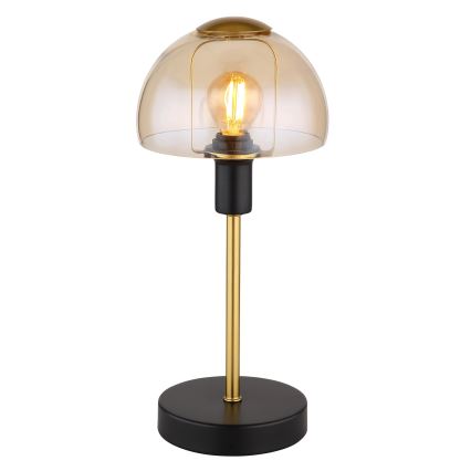 Globo - Mesa táctil lámpara 1xE14/25W/230V negro/dorado
