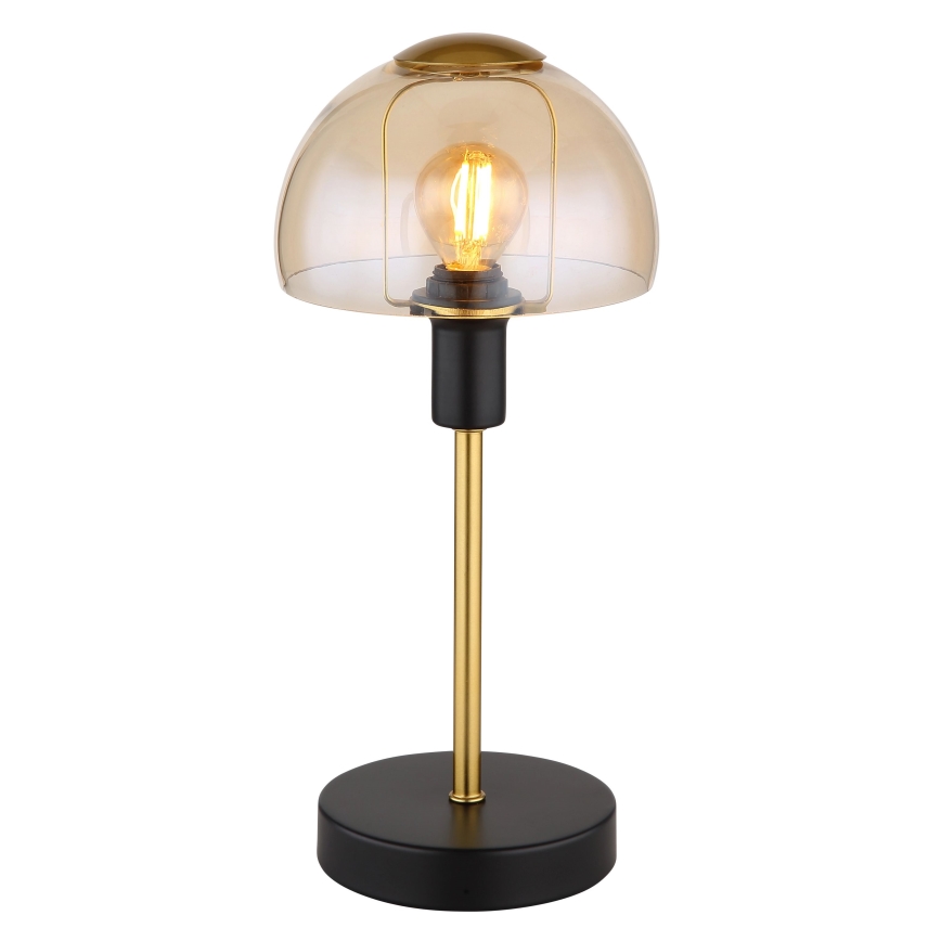 Globo - Mesa táctil lámpara 1xE14/25W/230V negro/dorado