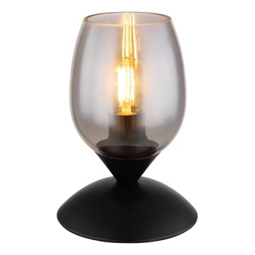 Globo 24007S - Lámpara táctil de mesa KUWAITA 1xE14/25W/230V negro