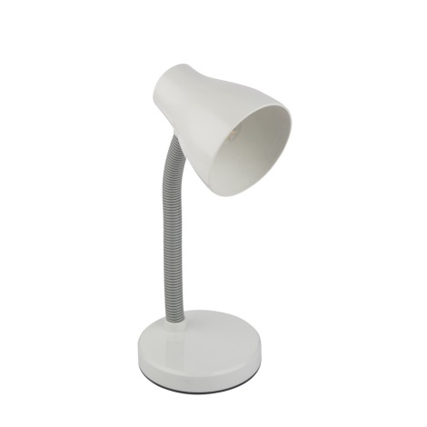 GLOBO 24805W - Lámpara de mesa FLYNN 1xE27/11W/230V