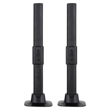 Globo RGB- SET 2x LED RGB Lámpara de mesa regulable 2en1 LED/2W/5V USB Wi-Fi Tuya