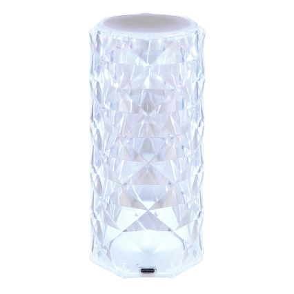 Globo - LED RGB Lámpara de mesa táctil recargable LED/0,6W/3,7V 500mAh