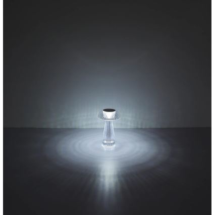 Globo - Lámpara de mesa LED recargable y regulable LED/1,5W/5V 800mAh 2700K/4000K/6500K